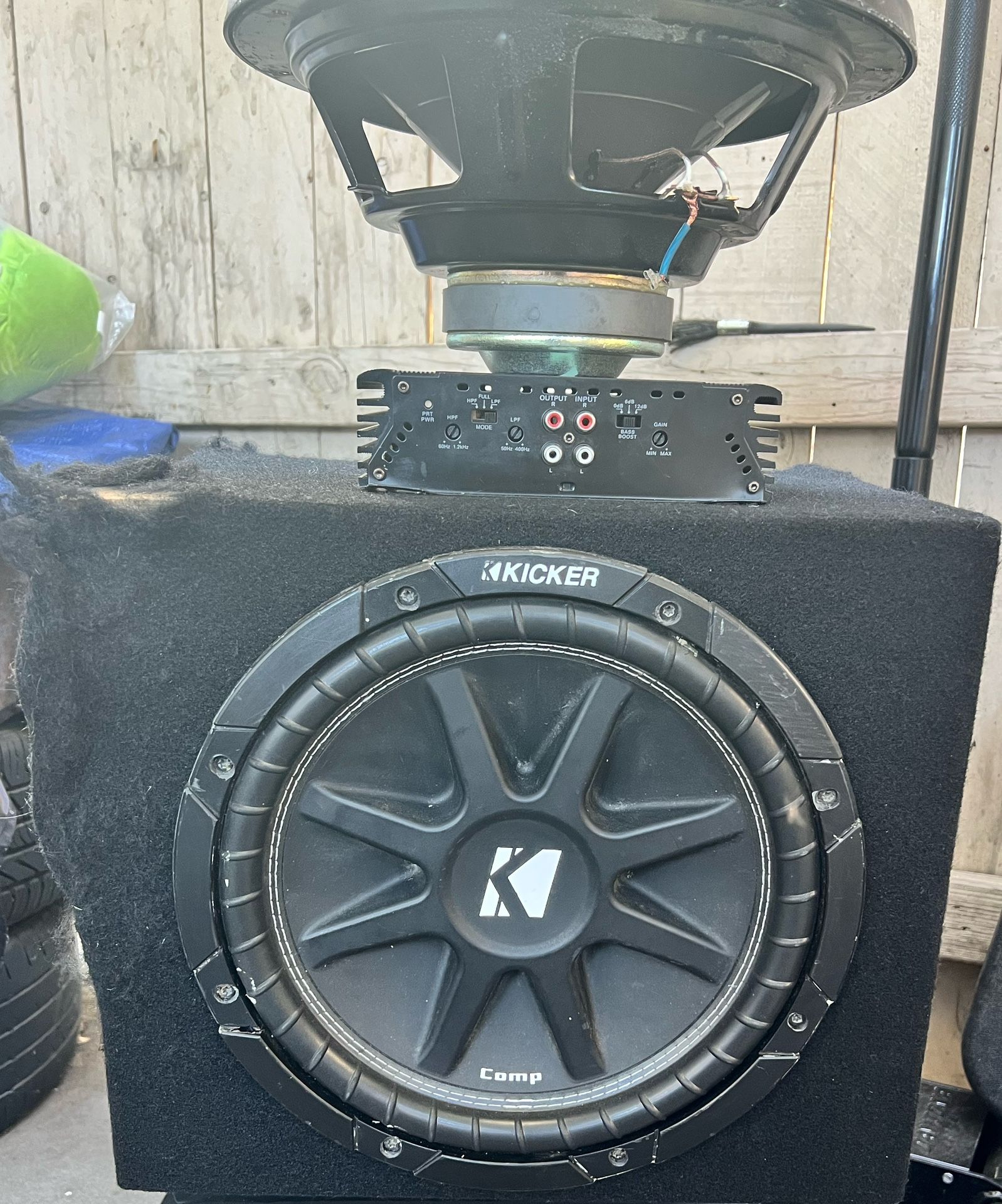 Car Subwoofers And Amp