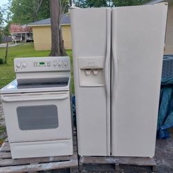 Fridge And Stove Combo