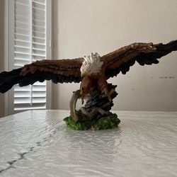Eagle w/ Snake Statue