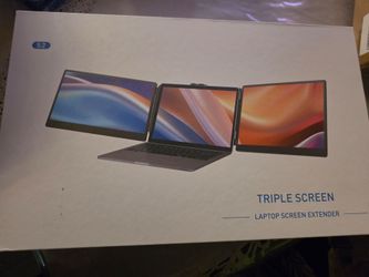 Triple screen laptop extender