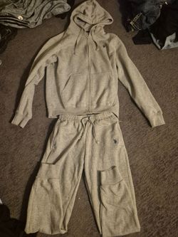 Grey polo assn set