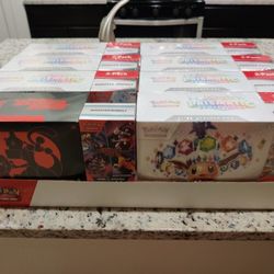 Pokemon Scarlet & Violet Prismatic Evolutions Costco Mega Bundle W/ Destined Rivals ETB and Destined Rivals Booster Pack 