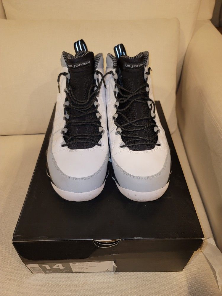 Jordan 9 Retro Baron Size 14