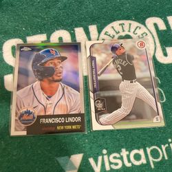 Francisco Lindor Chrome/ Teoy Tulowitzki Rc