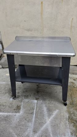 Cuisinart  Stainless steel prep  table cart