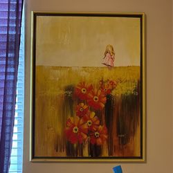 Large Painting For Girl Room