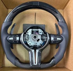 Carbon Fiber LED Car Steering Wheel for BMW F05 F07 F30 F10 F12 F15 F36 F20 F22 F25 F32 F35 F36 M3 M5 M6 E70 E90 E91