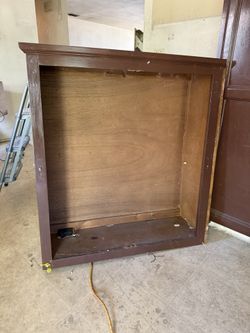 FREE CABINETS Wood Large Kitchen Pantry Storage
