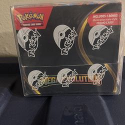 Mega Evolution Booster Box New With Case