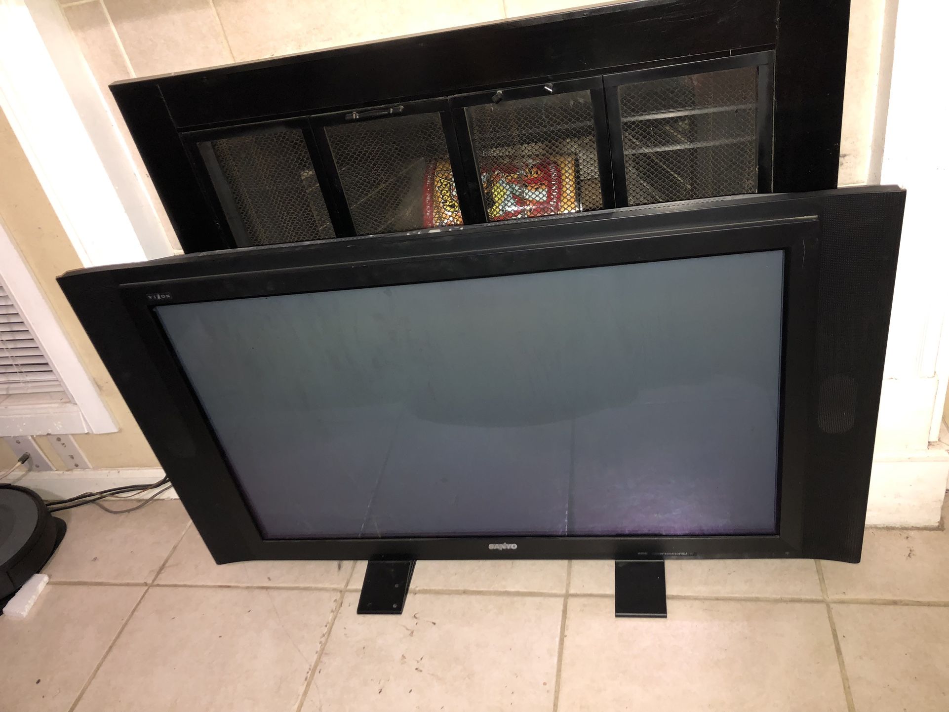 42” Sanyo DP42746 Plasma TV (DP42746 ) Flat Screen (NON SMART) Works Good