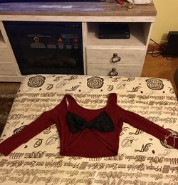 Mini shirt/ off shoulders