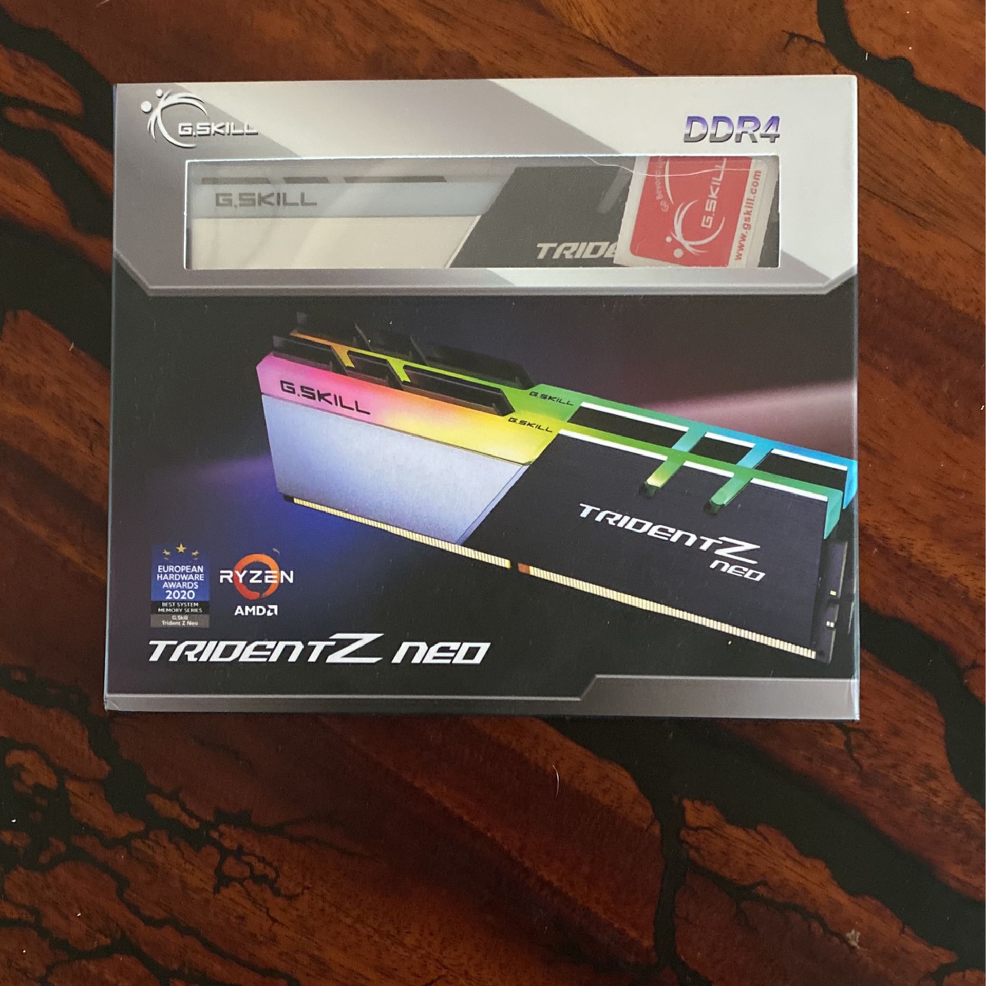 G Skill TridentZ Neo 3600MHz 16gb RAM