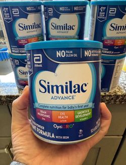 4 cans of Similac