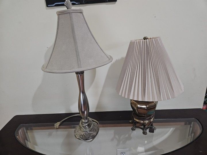 2 Antique Lamps (Negotiable)