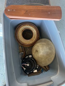 😀Ceiling Fan – Motor, Blades, and Light Kit😀