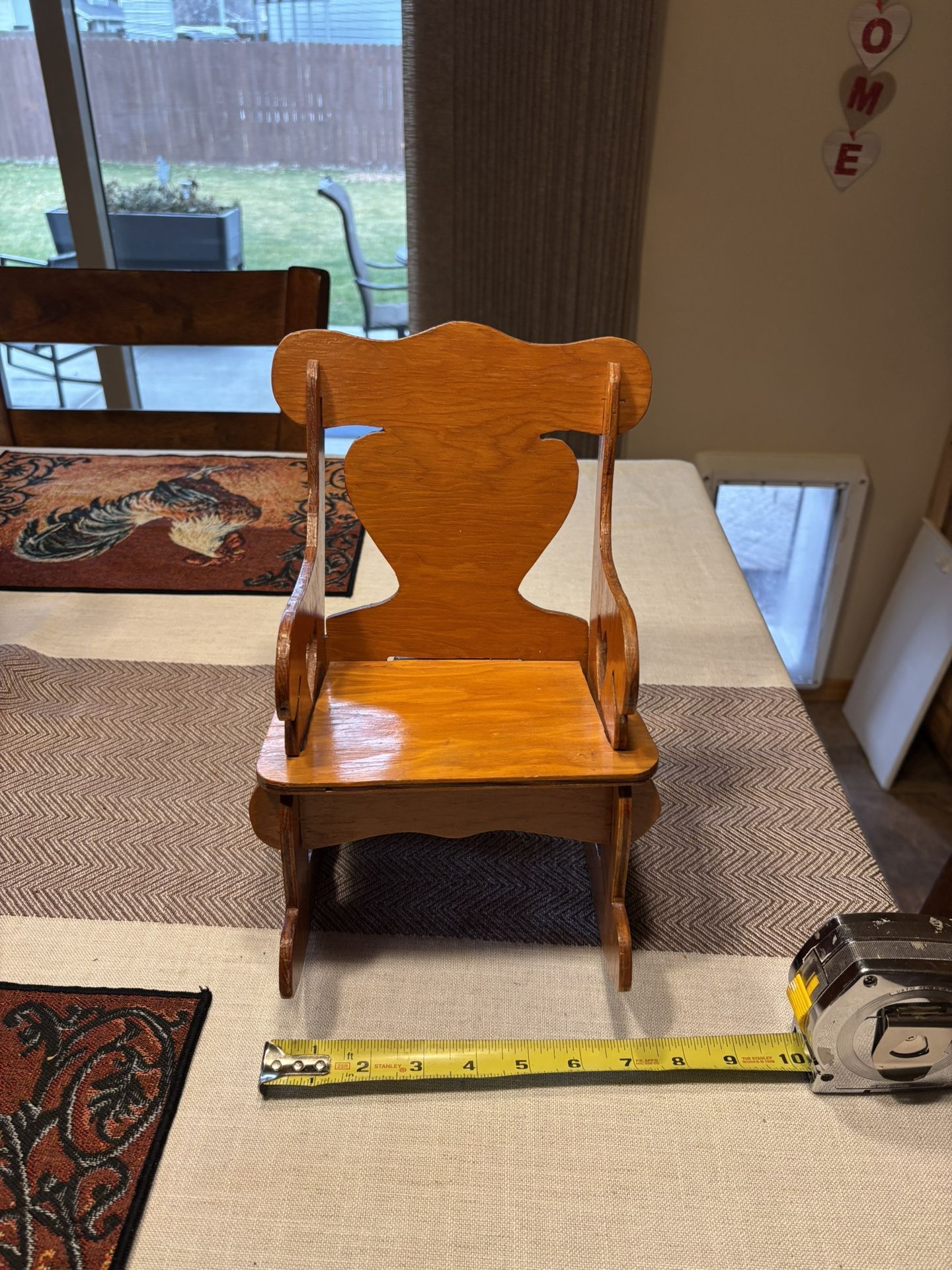 Vintage Doll Chair Wood Rocking Chair Furniture