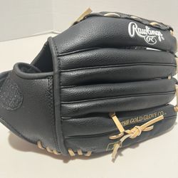 RAWLINGS SS13W  13" Black Softball Glove Leather Palm Right Hand LHT. Excellent condition barely used! 