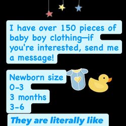 Baby boy clothes!