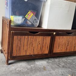 Wood Bench