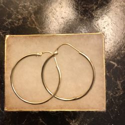 Aretes De Oro De 10k $180
