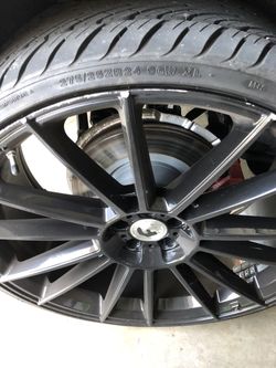 24” Forgiato Rims & Tires