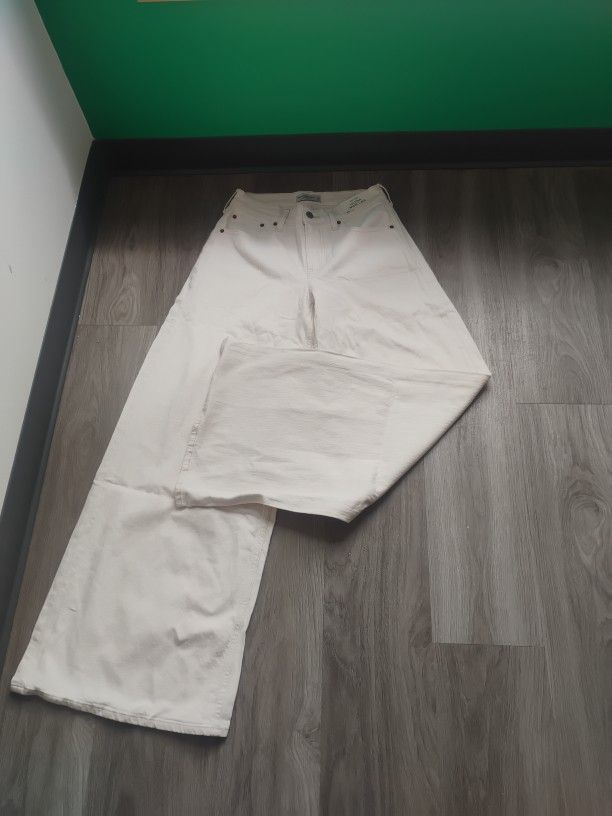 Abercrombie And Fitch Ultra Wide Jeans