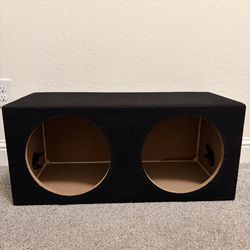 Subwoofer box for 2 10 inch subwoofers