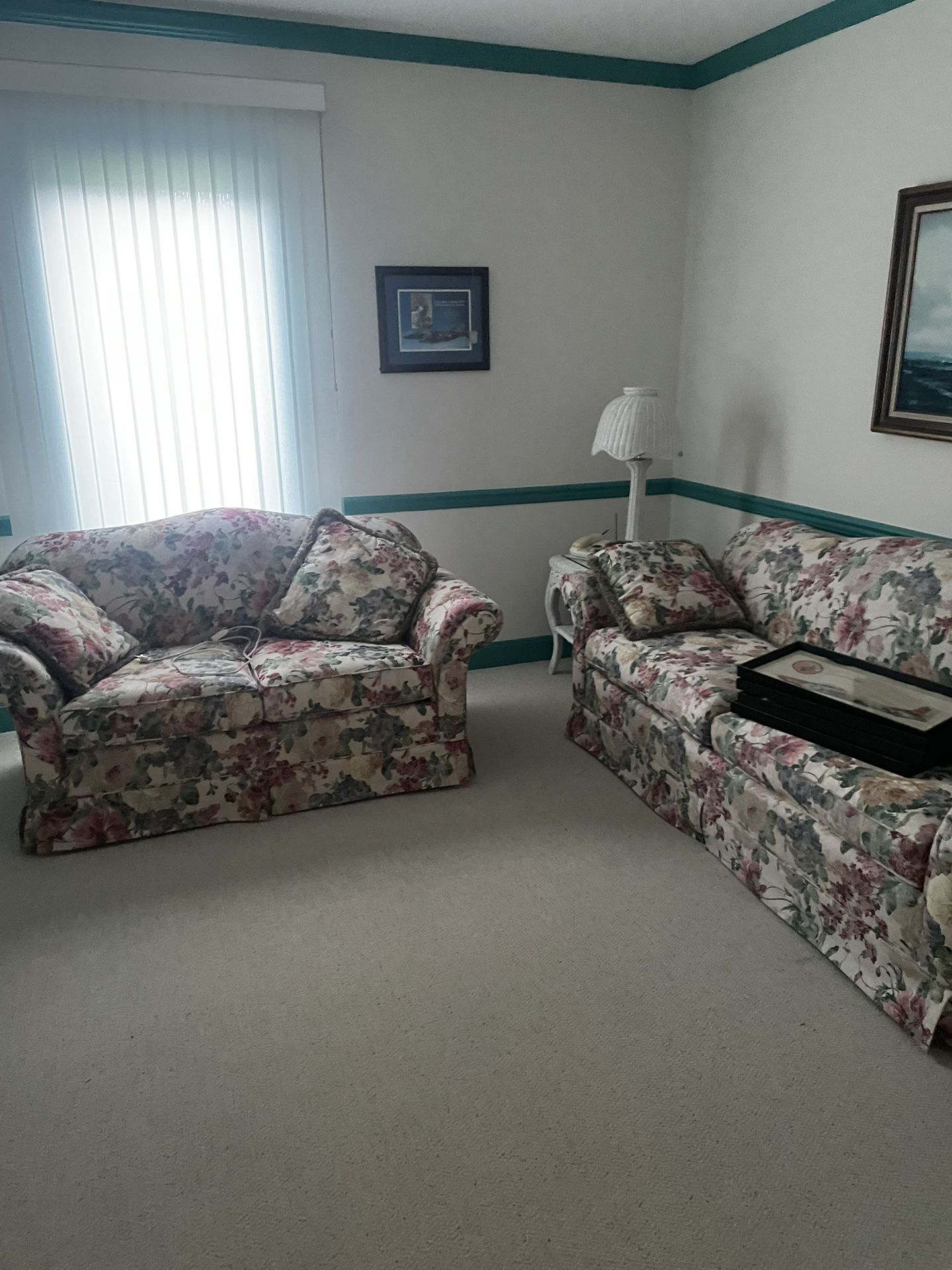 Broyhill Sofa and Loveseat 