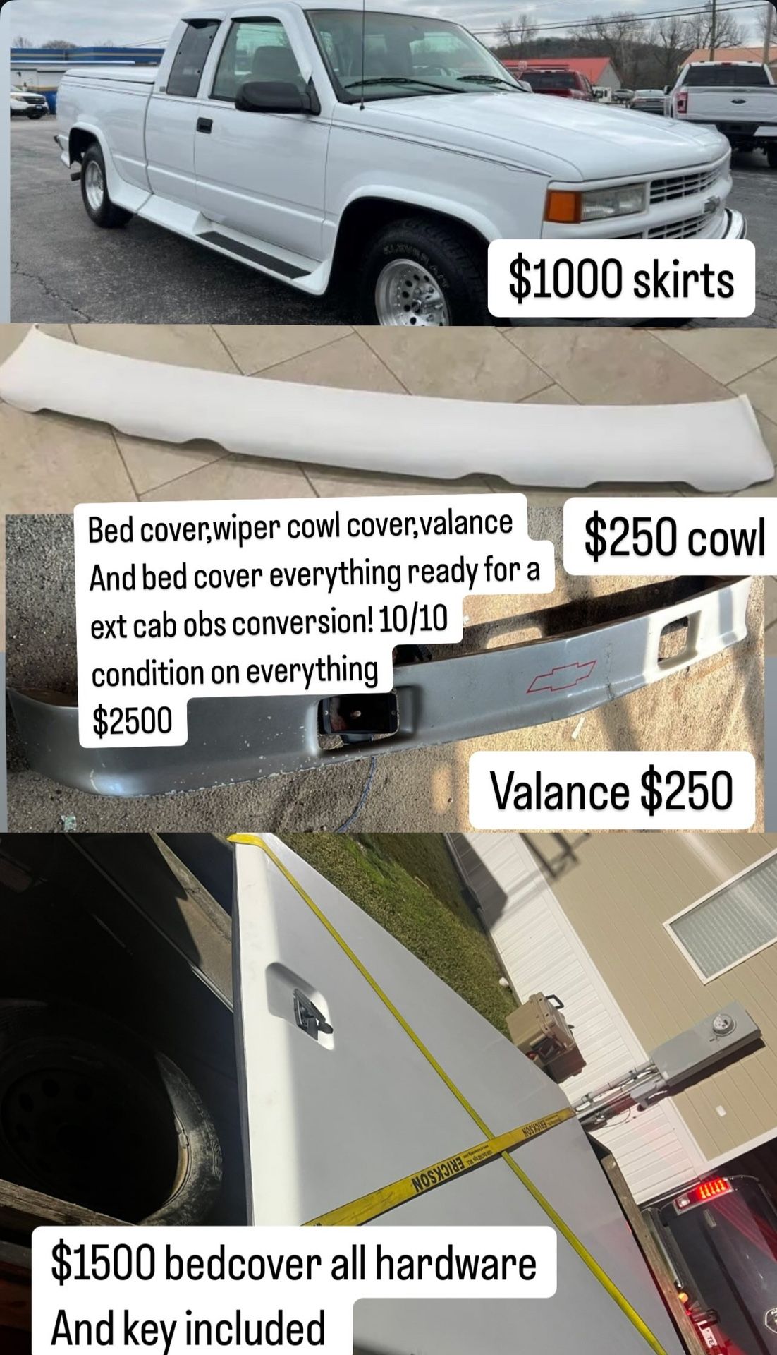 Old School 90s Style Obs Parts