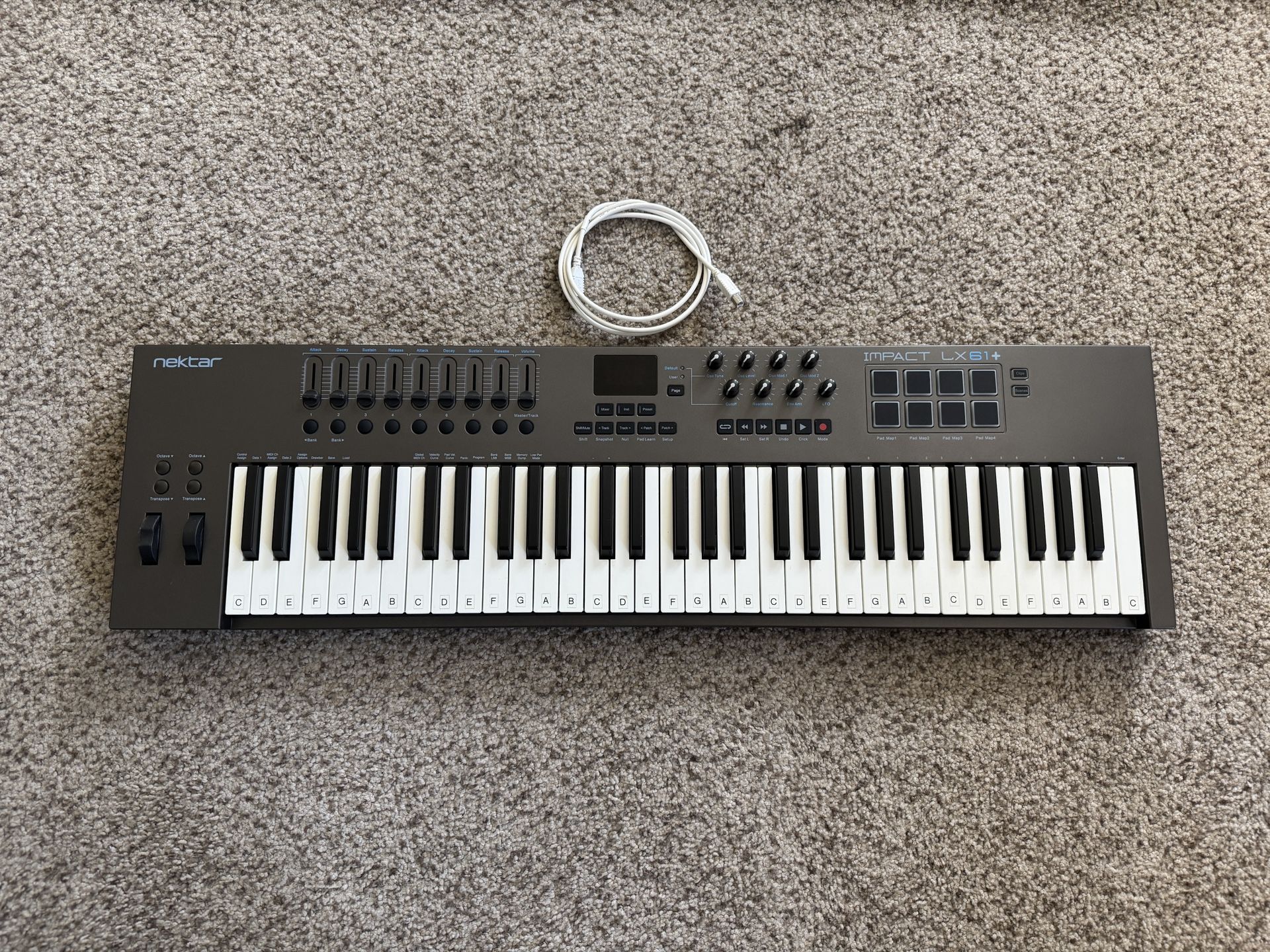 Nektar Impact LX61+ Midi Keyboard