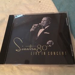 Sinatra 80th Live in Concert - Audio CD By Frank Sinatra - VERY GOOD
