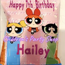 Power Puff Chip Bags