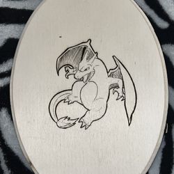 Charizard Engraving Room Decoration Wall Art Home Decor