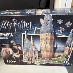 Wrebbit 3D Harry Potter Hogwarts Great Hall Puzzle