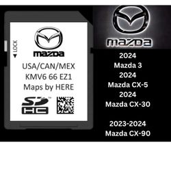 Latest Update For Mazda Navigation SD Card Chip