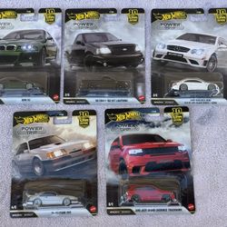 Hot Wheels Power Trip Complete Set (5)