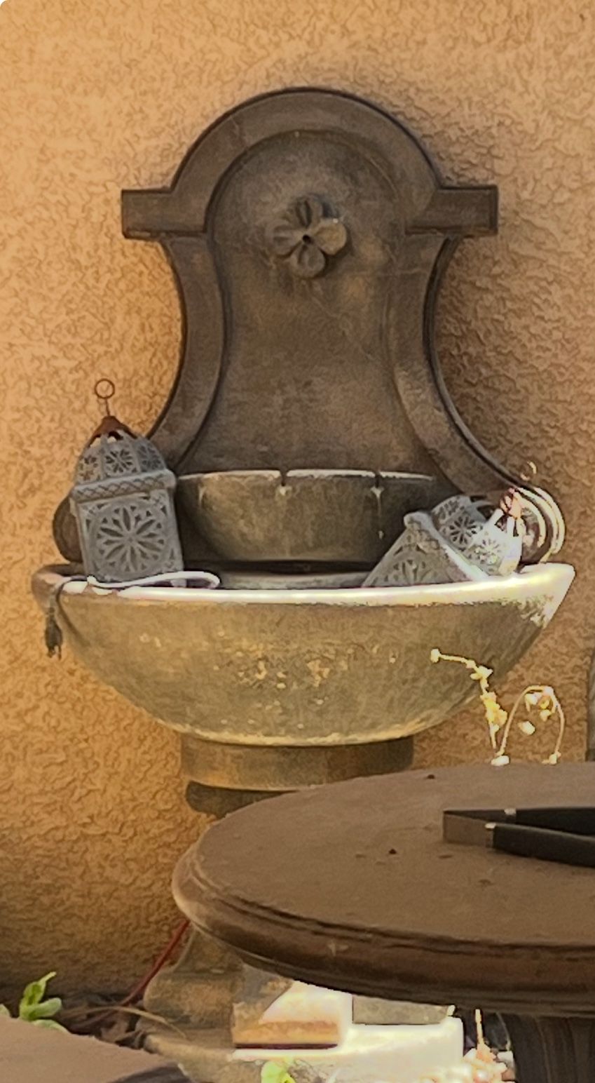 Wall Water Fountain.