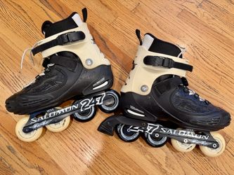 Vintage Salomon FSK Deemax 3 Freeskate Inline Skates — Men's US11.5/UK 11 — $125 OBO