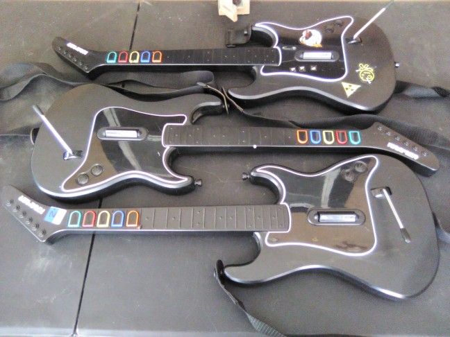 PS2 Guitar Hero Controllers Kramer