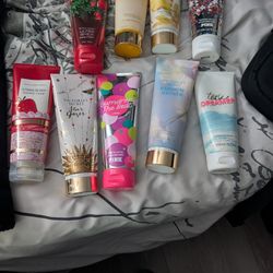 Victoria Secret And Bath And Body Works Lotions