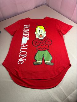 Home Alone Red T Small