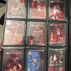 9 Card Michael Jordan Lot 