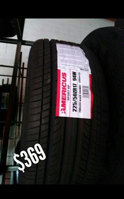 Las 4 llantas nuevas