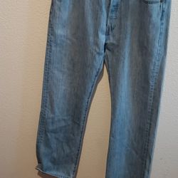 Vintage 501 Levis Jeans  Acid Washed