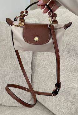 Cream Color Long Champ