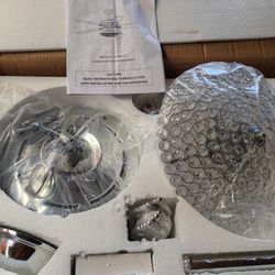 Ceilings Fan Chrome 52"  New Available Now 