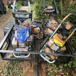 4 Used Pressure Washers