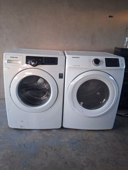 Samsung Washer And Dryer Electric Set