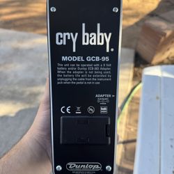 Crybaby Guitar Foot Pedal 
