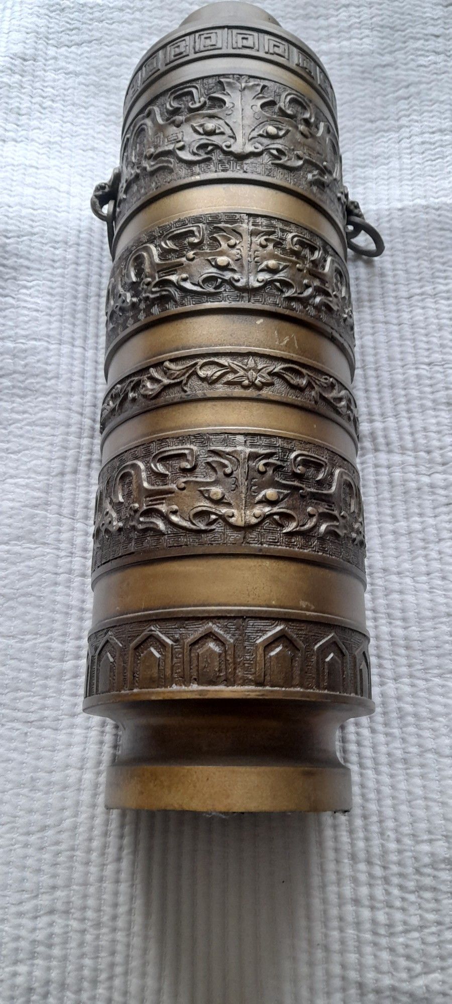 Brass Base / Jar Vintage